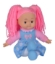 Imagine PAPUSA FLOWER DOLLY DIN MATERIAL TEXTIL 38CM CU PARUL ROZ