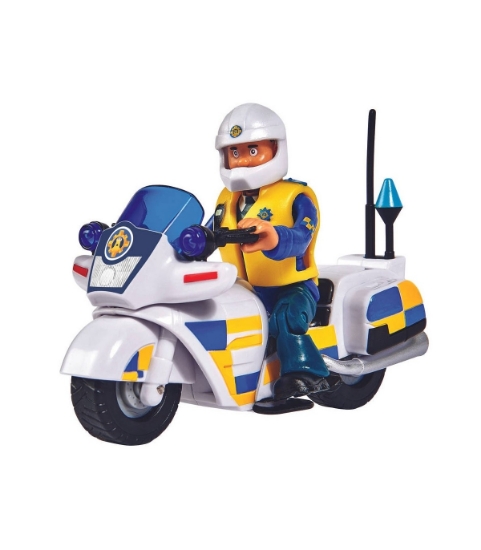 Imagine SAM POLICE MOTOCICLETA FIGURINA