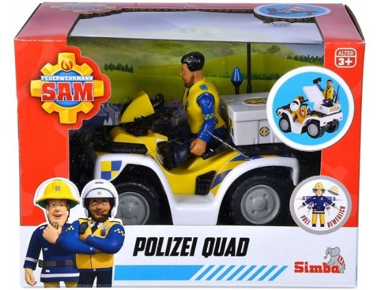 Imagine SAM POLICE ATV FIGURINA