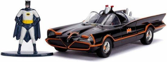 Imagine BATMAN MASINA BATMOBILE CU FIGURINA 1:32