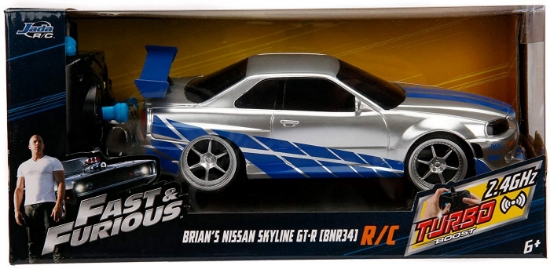 Imagine FAST&FURIOUS NISSAN SKYLINE GTR 1:24