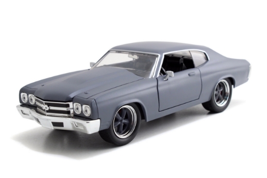 Imagine Mașinuță metalică Fast and Furious Roman's Chevy Camaro scară 1:24