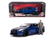 Imagine MASINUTA METALICA FAST AND FURIOUS NISSAN SKYLINE SCARA 1:18