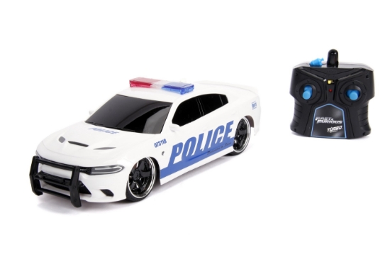 Imagine Set mașinuțe Fast and Furious RC Toyota Supra & Dodge Charger SRT, scară 1:16