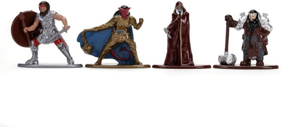 Imagine  SET 5 NANO FIGURINE DIN METAL DUNGEONS DRAGONS 4 CM