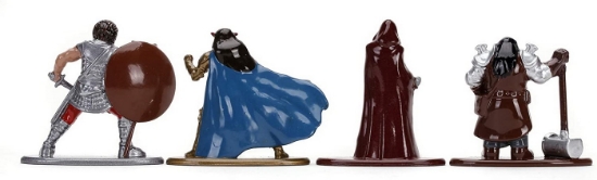 Imagine  SET 5 NANO FIGURINE DIN METAL DUNGEONS DRAGONS 4 CM