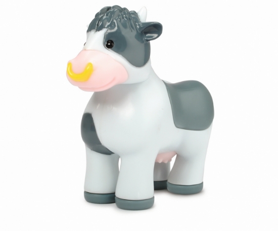 Imagine Tractoraș cu remorcă pentru animale cu figurină văcuță