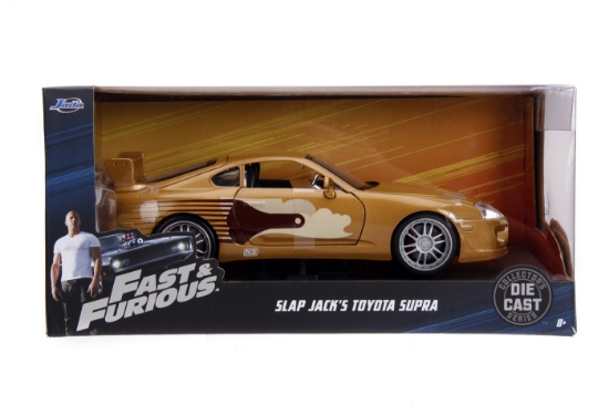Imagine Fast and Furious Toyota Supra 1995 scara 1:24