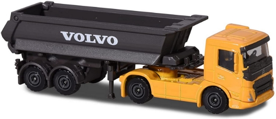 Imagine Majorette set 4 mașinuțe metalice Volvo 7.5 cm