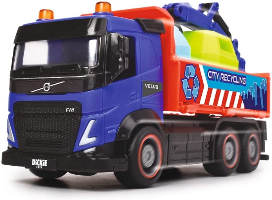 Imagine Dickie camion automacara reciclare 23cm