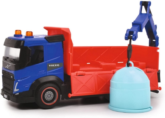 Imagine Dickie camion automacara reciclare 23cm