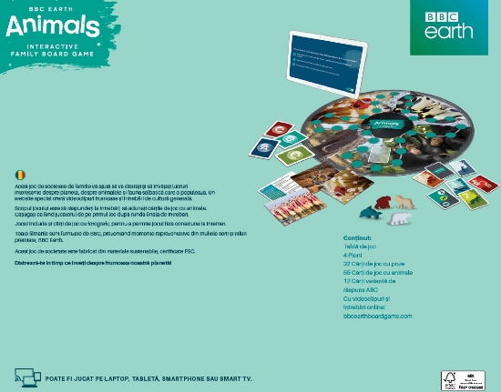 Imagine Joc interactiv lumea animalelor în limba română