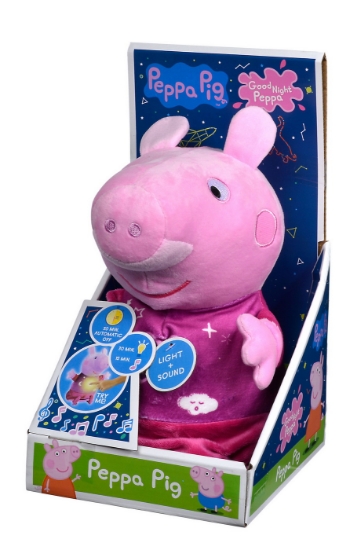 Imagine PEPPA PIG PLUS NOAPTE BUNA 25CM