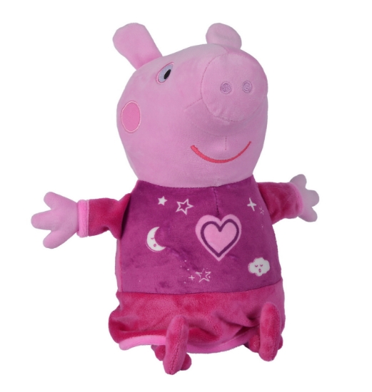 Imagine  Peppa Pig pluș Noapte Bună 25cm