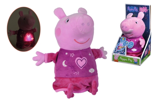 Imagine  Peppa Pig pluș Noapte Bună 25cm