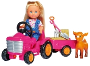 Imagine PAPUSA EVI LOVE CU TRACTOR 