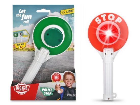 Imagine DICKIE PALETA LUMINOASA CONTROL TRAFIC POLITIST