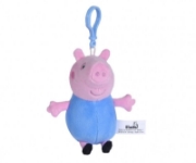 Imagine  Peppa Pig breloc pluș George 10cm