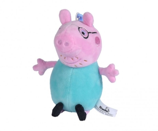 Imagine PEPPA PIG BRELOC PLUS DADDY PIG 10CM
