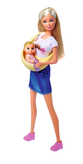 Imagine STEFFI LOVE PAPUSA STEFFI CU PORT BEBE