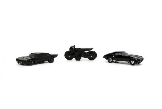 Imagine Jada set 3 vehicule nano Batman 4 cm