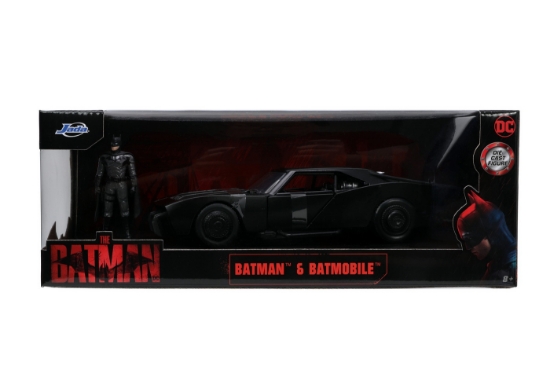 Imagine JADA BATMAN MASINUTA DIN METAL BATMOBILE SCARA 1:24