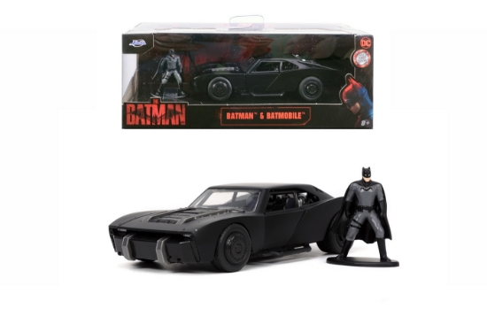 Imagine JADA BATMAN MASINUTA DIN METAL BATMOBILE 2022 SCARA 1:32