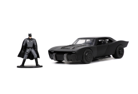 Imagine Jada Batman mașinuță din metal Batmobile 2022 scara 1:32