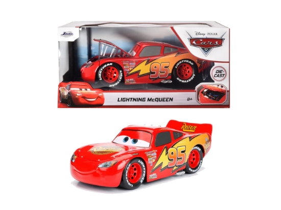 Imagine JADA MASINUTA METALICA FULGER MCQUEEN SCARA 1:24