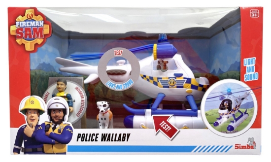 Imagine POMPIERUL SAM ELICOPERUL DE POLITIE WALLABY