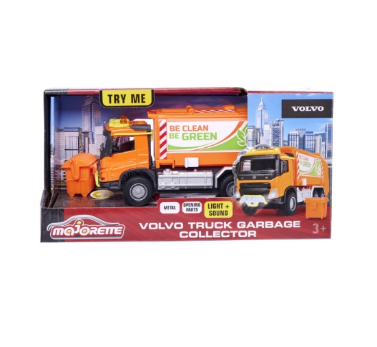 Imagine MAJORETTE VOLVO CAMION DE GUNOI