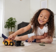 Imagine MAJORETTE VOLVO INCARCATOR FRONTAL SCARA 1 LA 43