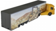 Imagine MAJORETTE TRANSPORTOR VOLVO TIR DIN METAL 