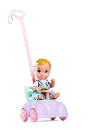 Imagine STEFFI LOVE PAPUSA STEFFI CU MASINUTA PREMERGATOR SI BEBE