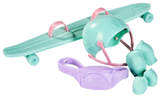 Imagine STEFFI LOVE PAPUSA STEFFI CU LONGBOARD