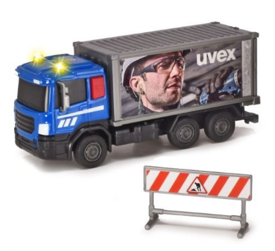 Imagine DICKIE ECHIPA DE UTILAJE CONTAINER 17CM