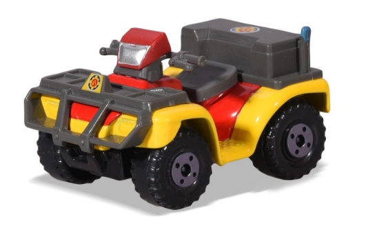 Imagine POMPIERUL SAM VEHICUL DIN METAL MERCURY SCARA 1 64