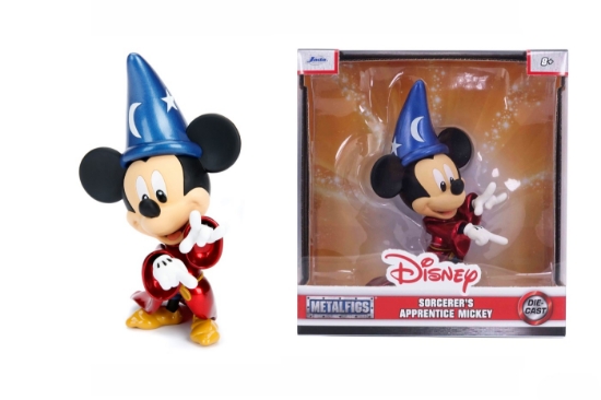 Imagine JADA FIGURINA METALICA MICKEY MOUSE IN COSTUM SORCERER 15CM