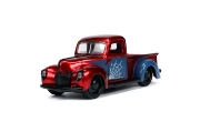 Imagine JADA MARVEL SET MASINUTA METALICA FORD PICK UP SCARA 1:32 SI FIGURINA METALICA SPIDER MAN