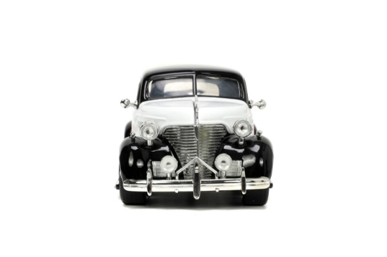 Imagine Jada set mașinuță metalică Chevrolet Master Deluxe 1939 scară 1:24 și figurină Mr. Monopoly