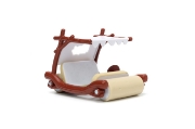 Imagine Jada set mașinuță metalică Flintmobilul scară 1:32 și figurină Fred Flintstone