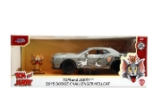 Imagine JADA MASINA METALICA DODGE CHALLENGER HELLCAT SCARA 1 LA 24 SI FIGURINA JERRY