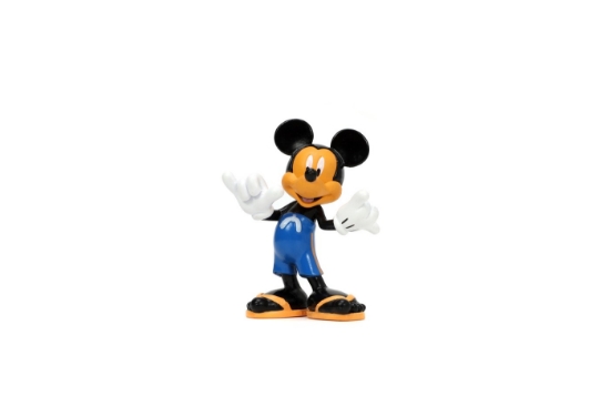 Imagine Jada mașină din metal Volkswagen T1 Bus scară 1 la 24 și figurină Mickey Mouse