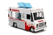 Imagine JADA MARVEL SET CAMIONUL DE MANCARE SCARA 1:24 SI FIGURINA METALICA DEADPOOL