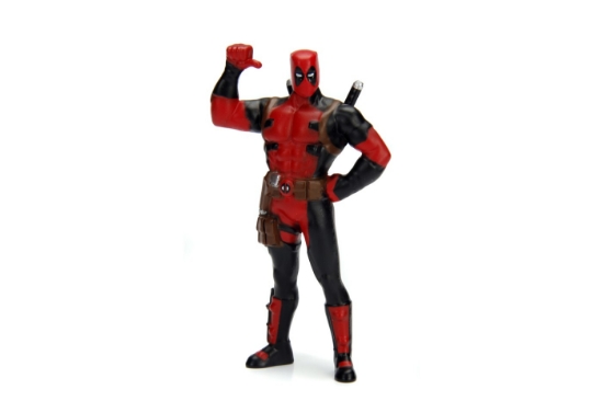 Imagine Jada Marvel set camionul de mâncare scară 1:24 și figurină metalică Deadpool