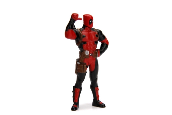 Imagine Jada Marvel set camionul de mâncare scară 1:24 și figurină metalică Deadpool