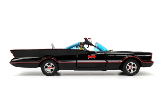 Imagine Jada Batman set mașinuță metalică Batmobile 1:24 și 4 figurine
