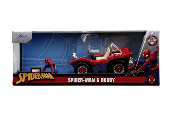 Imagine JADA MASINUTA METALICA SPIDER MAN BUGGY 1:24