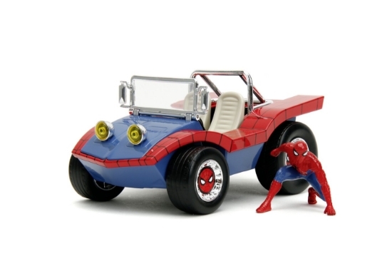 Imagine Jada mașinuță metalică Spider-Man Buggy 1:24