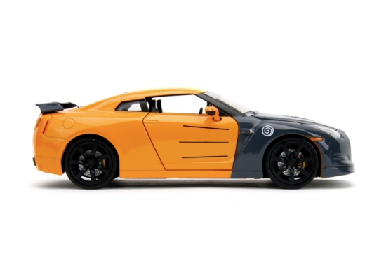Imagine Jada mașinuță metalică Naruto 2009 Nissan GT-R 1:24